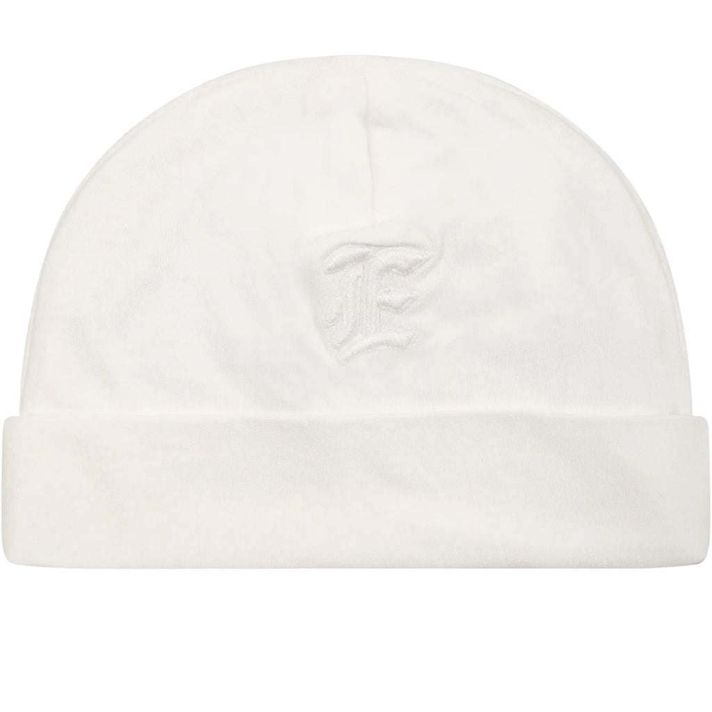 White with Logo Embroidery Hat - Macaroni Kids